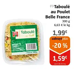 Colruyt BELLE FRANCE Taboulé au Poulet offre