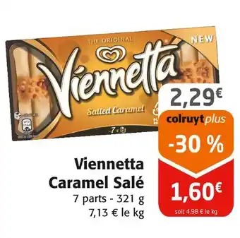 Colruyt VIENNETTA Caramel salé offre