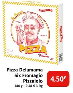 Colruyt PIZZAIOLO Pizza delamama six fromagio offre