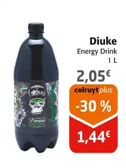 Colruyt DIUKE Energy Drink offre