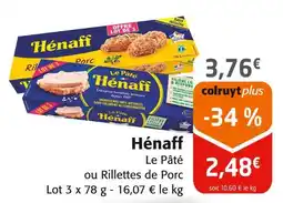 Colruyt HÉNAFF offre