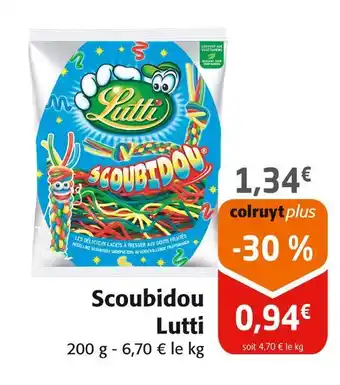 Colruyt LUTTI Scoubidou offre