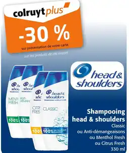 Colruyt Head & Shoulders Shampooing offre