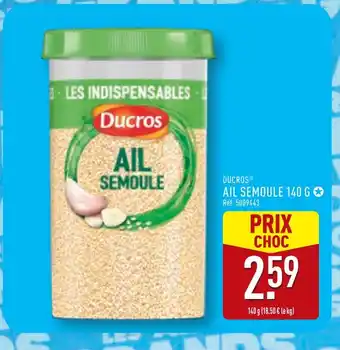ALDI DUCROS Ail semoule offre