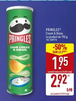 ALDI Pringles Cream & Onion offre