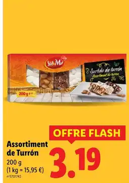 Lidl Assortiment de Turrón offre