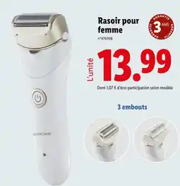 Lidl SilverCrest Rasoir pour femme offre