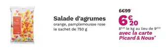 Picard Salade d'agrumes offre