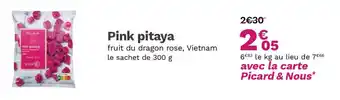 Picard Pink pitaya offre