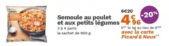 Picard Semoule au poulet et aux petits légumes offre
