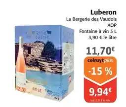 Colruyt La bergerie des vaudois - luberon offre