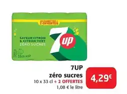 Colruyt 7 up - zéro sucres offre