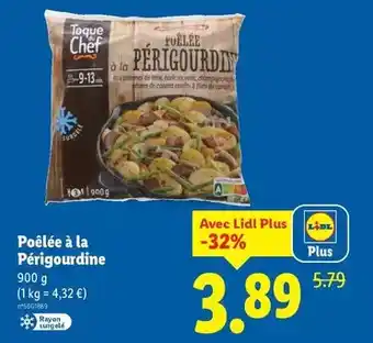 Lidl Toque du chef - poêlée à la périgourdine offre