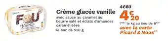 Picard Crème glacée vanille offre