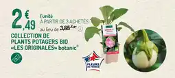 Botanic Collection de plants potagers bio les originales botanic offre