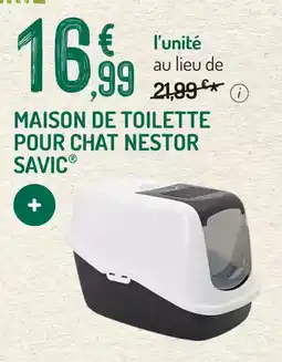 Botanic Maison de toilette pour chat nestor savic offre