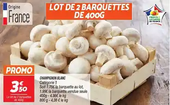 Netto Champignon blanc offre