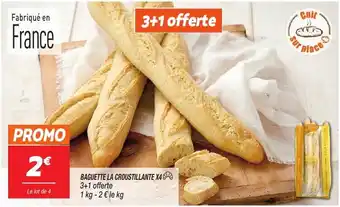 Netto Baguette la croustillante x4 offre