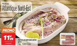 Netto Filet de lieu noir sans arêtes netto offre