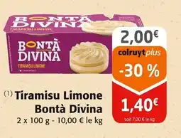 Colruyt BONTÀ DIVINA Tiramisu Limone offre