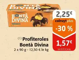 Colruyt BONTÀ DIVINA Profiteroles offre