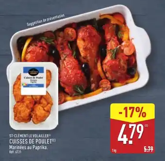 ALDI Cuisses de poulet offre