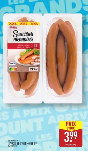 ALDI Saucisses viennoises offre
