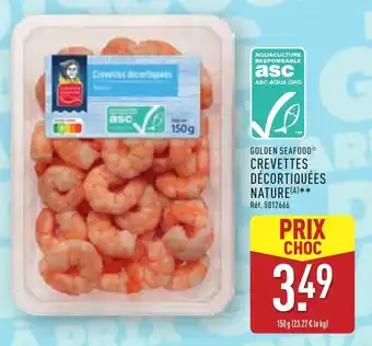 ALDI Crevettes décortiquées nature offre