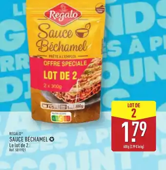 ALDI REGALO Sauce bechamel offre