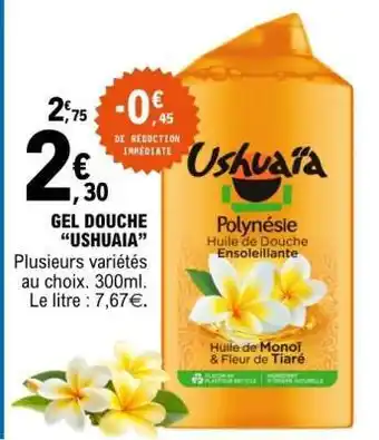 E.Leclerc Gel Douche Ushuaia offre