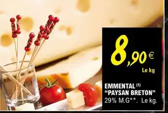 E.Leclerc EMMENTAL PAYSAN BRETON offre