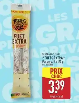 ALDI TESOROS DEL SUR 2 FUETS EXTRA offre