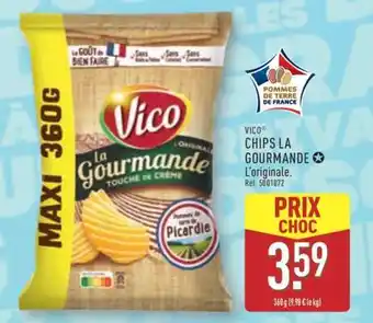 ALDI VICO CHIPS LA GOURMANDE offre