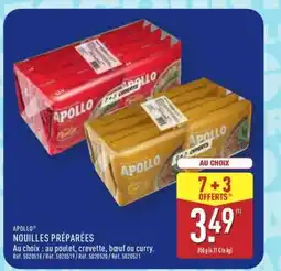ALDI NOUILLES PRÉPARÉES offre