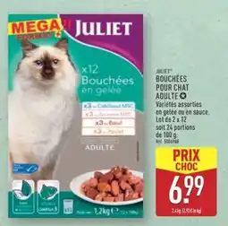ALDI JULIET Bouchées pour Chat Adulte offre