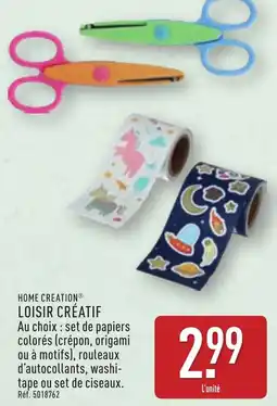 ALDI Loisir créatif offre