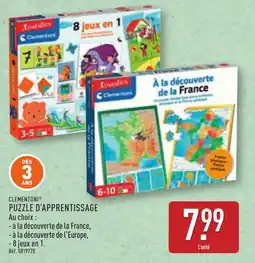 ALDI Puzzle d'apprentissage offre