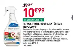 RAGT Jardin & Maison Répulsif intérieur & extérieur repulsoff offre