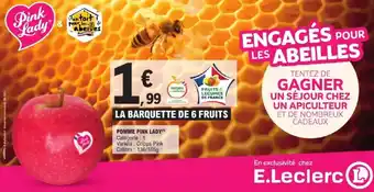 E.Leclerc Express Pomme pink lady offre