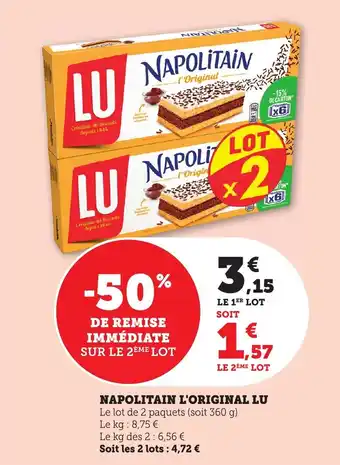 Bi1 Napolitain l'original lu offre