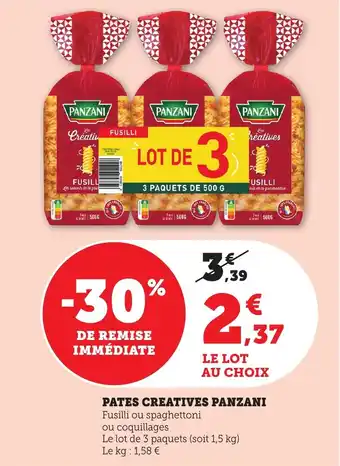 Bi1 Pates creatives panzani offre