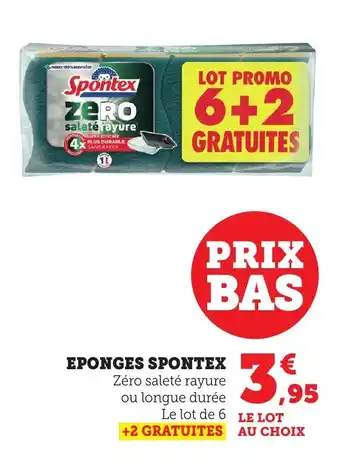 Bi1 Eponges spontex offre