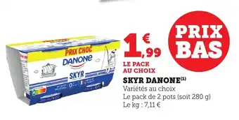 Bi1 Skyr danone offre