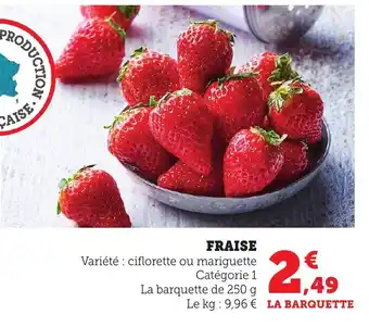 Bi1 Fraise offre