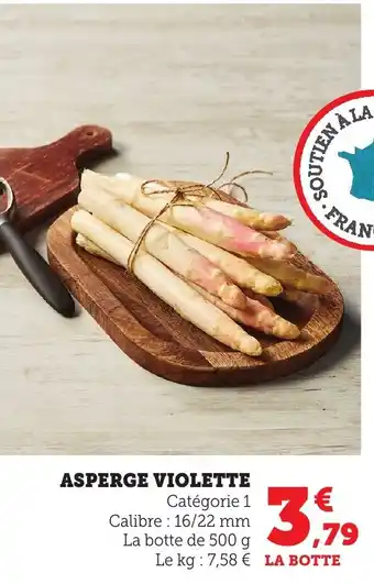 Bi1 Asperge violette offre