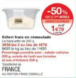 Monop' Céleri frais en rémoulade offre