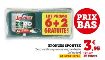 Super U SPONTEX Eponges offre