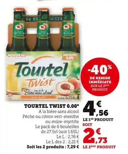 Super U Tourtel Twist 0.00° offre