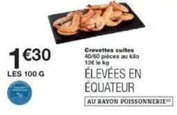 Monop' Crevettes cuites offre