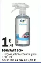 E.Leclerc L'Auto Dégivrant eco+ offre